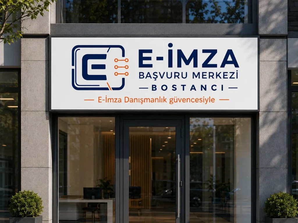E-İmza Başvuru Merkezi Bostancı e-imza başvuru ve teslim ofisi dış görünüm